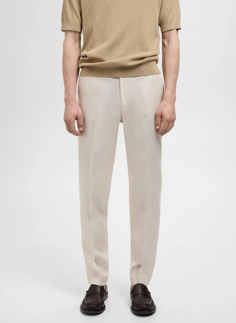 مانجو مان بنطلون كاجوال بقصة ضيقة